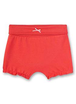 Sanetta Baby-Mädchen Fiftyseven Kurze Hose Shorts, Rot (Chilli 37007), 62 (Herstellergröße: 062) von Sanetta