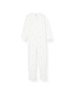 Sanetta Baby-Mädchen Overall Long, Allover beige Kleinkind-Schlafanzüge, White Pebble, 98 von Sanetta