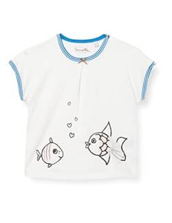 Sanetta Baby-Mädchen T-Shirt, Ivory, 056 von Sanetta