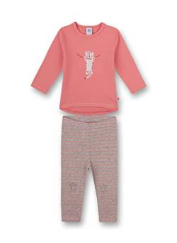 Sanetta Baby-Mädchen lang rosa Kleinkind-Schlafanzüge, Rose Cream, 104 von Sanetta