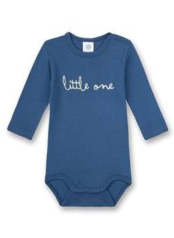 Sanetta Body Langarm Blau | Hochwertiger und nachhaltiger Body für Jungen aus Bio-Baumwolle. Baby Body 098 von Sanetta