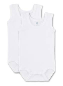 Sanetta Body ohne Arm (Doppelpack) | Hochwertiger und nachhaltiger Body für Babys aus Bio-Baumwolle. Inhalt: 2er Set Baby Body 098 von Sanetta