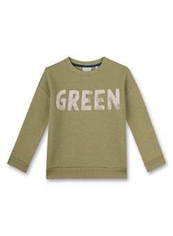 Sanetta Jungen 10952 Sweatshirt, Mineral Green, 92 von Sanetta