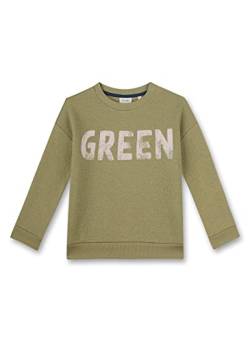 Sanetta Jungen 10952 Sweatshirt, Mineral Green, 98 von Sanetta