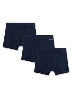 Sanetta Jungen-Shorts (Dreierpack) | Hochwertige und nachhaltige Unterhose für Jungen aus Bio-Baumwolle. Inhalt: 3er Set Unterwäsche für Jungen 104 von Sanetta