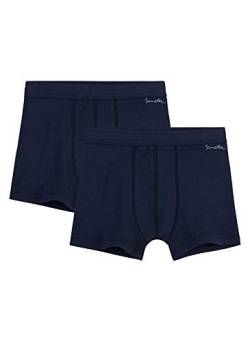 Sanetta Jungen Shorts im Doppelpack aus Bio-Baumwolle - Made in Europe - Neptun (50226), 104 von Sanetta
