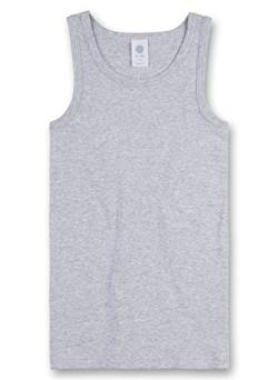 Sanetta Jungen Unterhemd, oh.Arm grau 300000 gr.188 von Sanetta