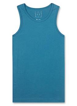 Sanetta Jungen-Unterhemd Blau | Hochwertiges und nachhaltiges Unterhemd für Jungen aus Bio-Baumwolle. |Unterwäsche für Jungen 140 von Sanetta