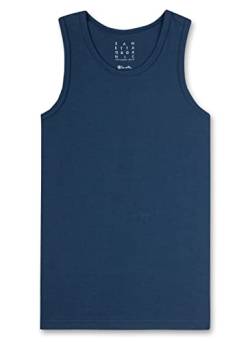 Sanetta Jungen-Unterhemd Blau | Hochwertiges und nachhaltiges Unterhemd für Jungen aus Bio-Baumwolle. |Unterwäsche für Jungen 176 von Sanetta