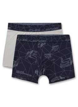 Sanetta Jungen Unterhose Shorts Doppelpack mit Webbund Baumwolle von Sanetta
