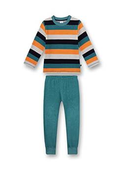 Sanetta Jungen lang blau Baby-und Kleinkind-Schlafanzüge, Nordic Blue, 128 von Sanetta