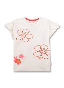Sanetta Mädchen 126380 T-Shirt, Ivory, 104 von Sanetta
