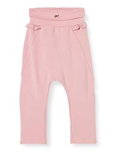 Sanetta Mädchen Dark Rose Hübsche Hose Fiftyseven in Rosa mit verspielten Rüschen, 86 von Sanetta