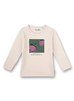 Sanetta Mädchen Langarm T-Shirt, Cream, 98 von Sanetta