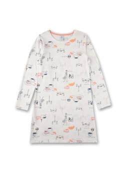 Sanetta Mädchen Nachthemd Sleepshirt Langarm 100% Bio-Baumwolle von Sanetta