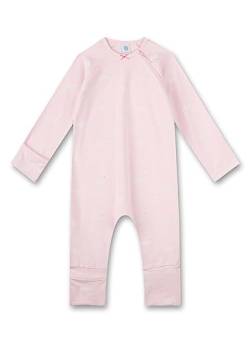 Sanetta Mädchen-Overall Rosa | Praktischer und bequemer Strampler aus weicher Bio-Baumwolle für Mädchen. | Babyoverall Größe 050 von Sanetta