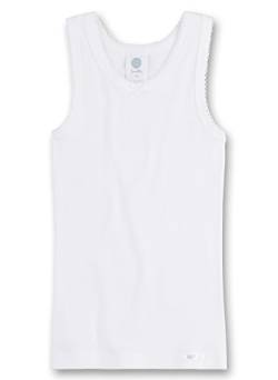 Sanetta Mädchen-Unterhemd | Hochwertiges und nachhaltiges Unterhemd für Mädchen aus Bio-Baumwolle. Unterwäsche für Mädchen 164 von Sanetta