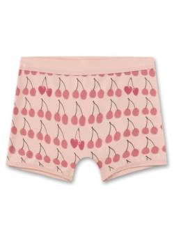 Sanetta Mädchen-Unterhose Rosa | Hochwertige und nachhaltige Unterhose für Mädchen aus Bio-Baumwolle. Shorts mit Kirschenprint | Inhalt: Unterwäsche für Mädchen von Sanetta