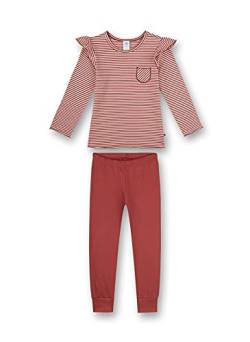 Sanetta Mädchen lang rot Baby-und Kleinkind-Schlafanzüge, Redwood, 128 von Sanetta