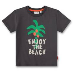 Sanetta - Pure Kids Boys Fancy T-Shirt - T-Shirt Gr 116 grau von Sanetta
