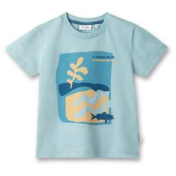 Sanetta - Pure Kids Boys LT 1 - T-Shirt Gr 104 grau von Sanetta