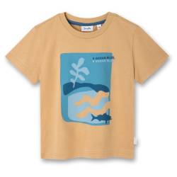 Sanetta - Pure Kids Boys LT 1 - T-Shirt Gr 140 beige von Sanetta