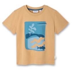 Sanetta - Pure Kids Boys LT 1 - T-Shirt Gr 98 beige von Sanetta