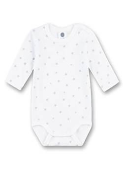 Sanetta Unisex Baby 1/1 Allover Formender Body, Grau (Grey Mel. 1737.0), 86 von Sanetta