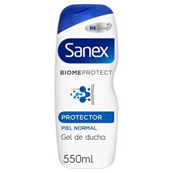 Sanex Biomeprotect Dermo Protector, Duschgel oder Bad, normale Haut, mit Präbiotikum, bekämpft Bakterien, 550 ml von Sanex
