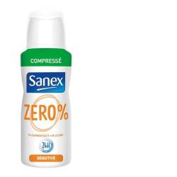 Sanex Deodorant Compressé 0% Sensitive 2 x 100 ml - 3er Pack (3 x 100 ml) von Sanex