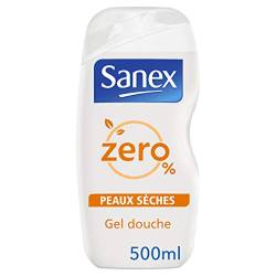 Sanex Duschgel Seife - Null% (0%) für trockene Haut 500ml 2er Pack von Sanex