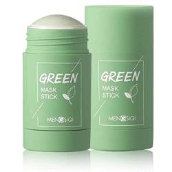 Grüne Teemaske, Blackhead -Entferner mit grünem Teeextrakt, reinigende Tonstab Gesichtsbedeckung Tiefes Reinigungsfeuchtigkeit für alle Hauttypen von Männern und Frauen von Sanfiyya