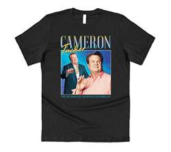 Sanfran Clothing Cam Tucker Hommage Lustige Moderne TV-Show Retro 90er Jahre Mitch Phil Dunphy T-Shirt, Schwarz , XL von Sanfran Clothing