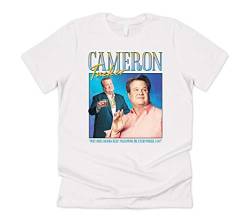Sanfran Clothing Cam Tucker Hommage Lustige Moderne TV-Show Retro 90er Jahre Mitch Phil Dunphy T-Shirt, weiß, M von Sanfran Clothing