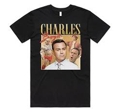 Sanfran Clothing Charles Boyle Hommage Top Funny Brooklyn Nine Show Retro Jake Peralta Geschenk T-Shirt, Schwarz, XXL, CharlesBoyleHomage-XXLBT von Sanfran Clothing