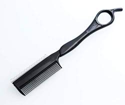 Haarschneidekamm, Rasiererkamm, doppelseitiger Haarrasiererkamm (schwarz) von Sanguine