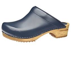 Sanita Damen Sanita Lotte Open Clogs, Blau, 40 EU von Sanita