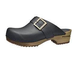 Sanita Damen Urban Open Clogs, Schwarz (Black 2), 37 von Sanita