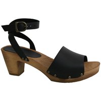 Sanita Sanita Wood Yara Square Flex Sandal Clog von Sanita