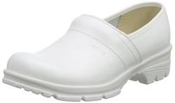 Sanita Workwear Unisex San-Duty Closed-O2 Clogs, Weiß (White 1), 47 EU von Sanita