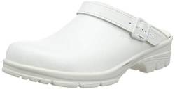 Sanita Workwear Unisex San-Duty Open-SB Clogs, Weiß (White 1), 40 EU von Sanita