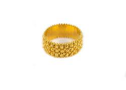 Sanna Gioielli Sardischer Ehering, rund, 3 Reihen aus Filigran, Gold 750/1000 von Sanna Gioielli