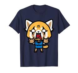 Aggretsuko Rage Mode T-Shirt (Front & Back) T-Shirt von Sanrio