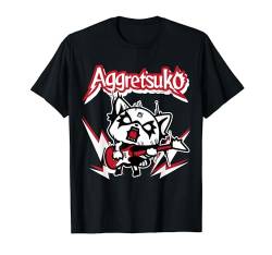 Aggretsuko Rocker Rage T-Shirt T-Shirt von Sanrio