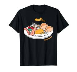 Gudetama Meh Food On A Plate T-Shirt von Sanrio