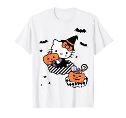 Hello Kitty Cute Witch Wizard Happy Halloween T-Shirt von Sanrio