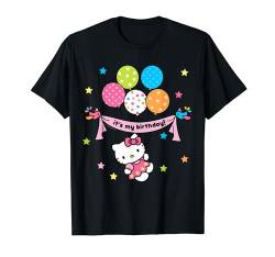 Hello Kitty It's My Birthday Geburtstag T-Shirt von Sanrio