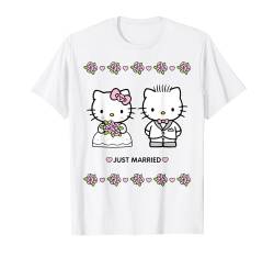 Hello Kitty Just Married T-Shirt von Sanrio