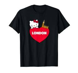 Hello Kitty Loves London T-Shirt von Sanrio