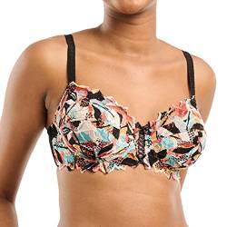 Sans Complexe Damen Arum Mosaic 709212 BH, Graphic Schwarz & Mehrfarbig, 75C von Sans Complexe